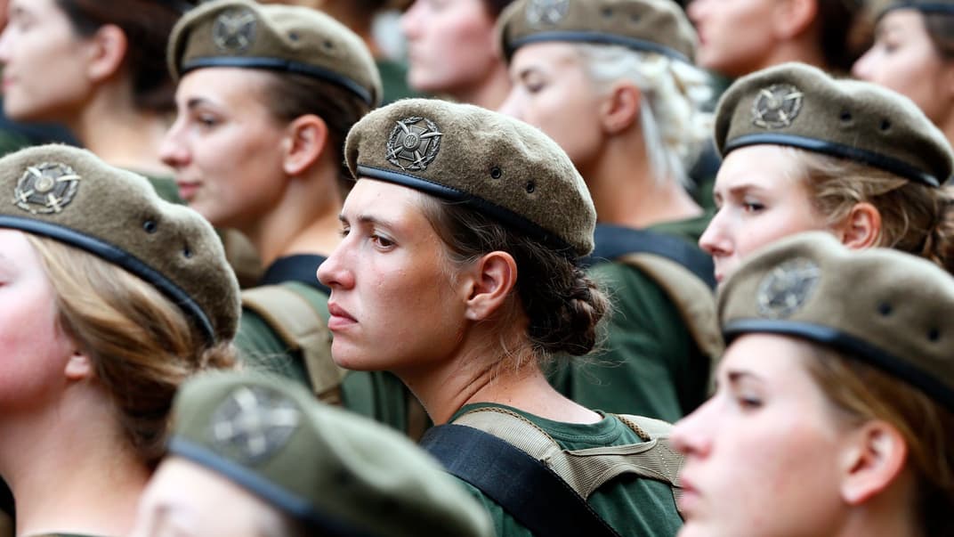 Жінки-військові в лавах української армії, Київ, 18 серпня 2018 року