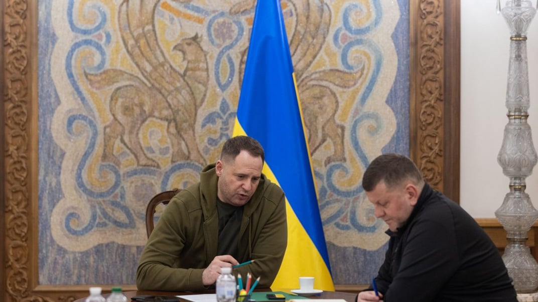 Ілюстративне фото. Андрій Єрмак і Валерій Залужний