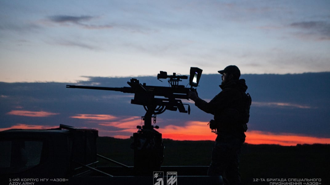 Ілюстративне фото. Чергування мобільної вогневої групи бригади «Азов»