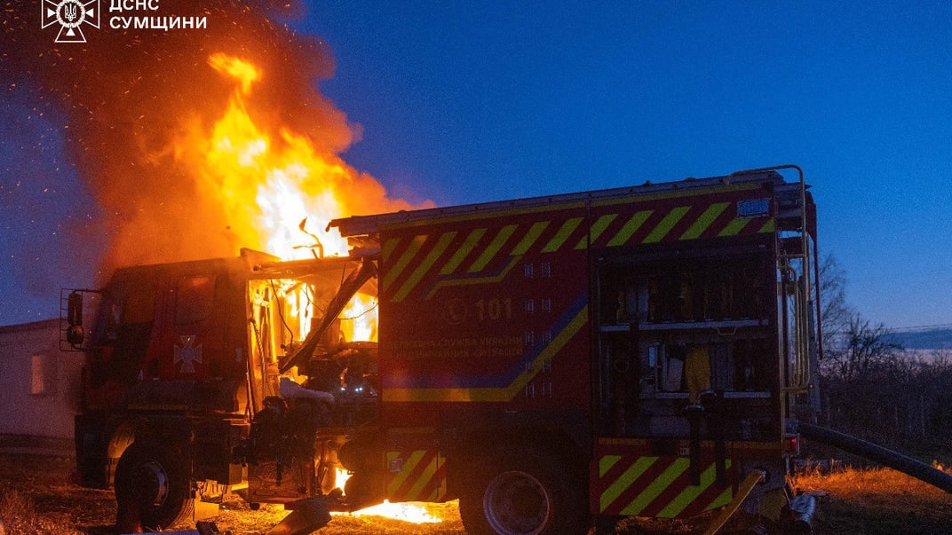 Войска рф атаковали спасателей в Сумской области, 24 ноября 2025 года