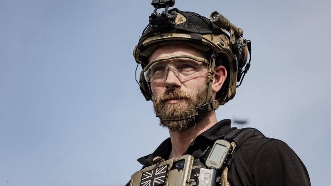 Британський волонтер Кріс Гарретт, який займався розмінуванням в Україні