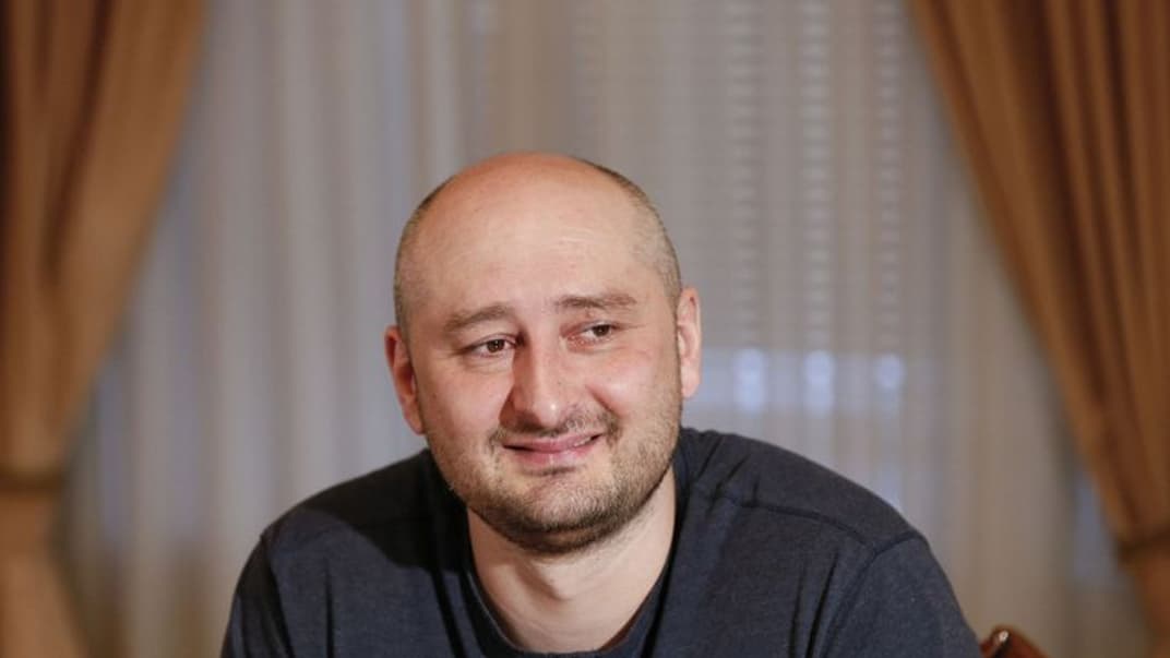 Аркадій Бабченко під час інтерв'ю у Києві, 27 червня 2018 року