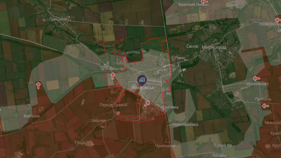Ситуация в Покровске по состоянию на 13 ноября 2025 года
