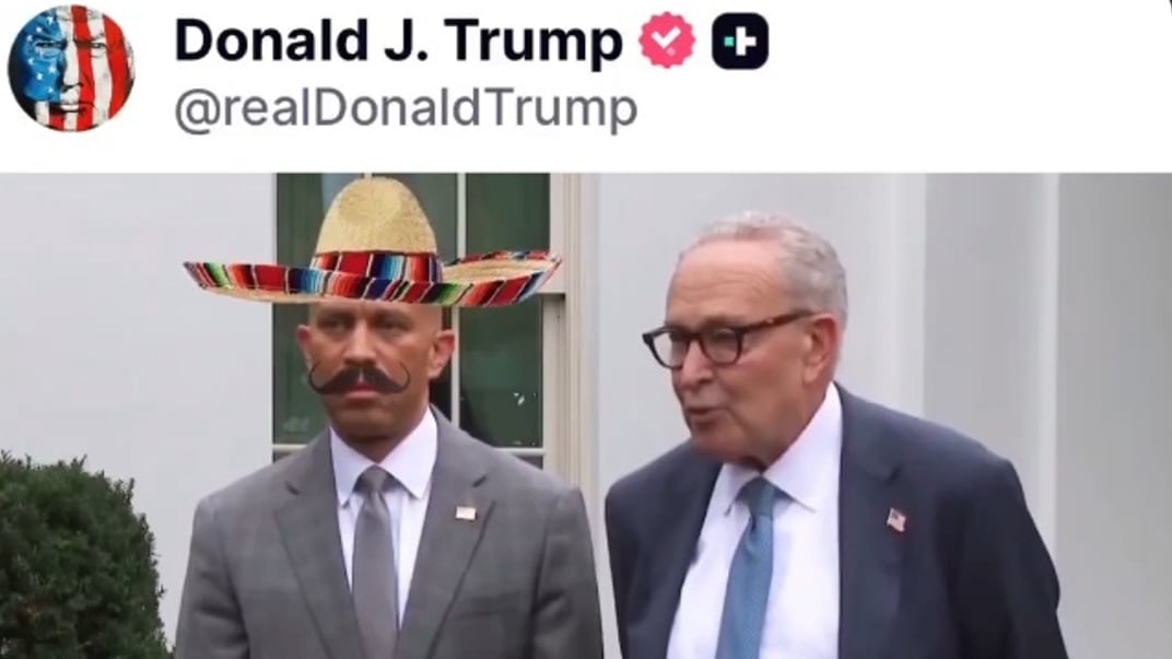 Дональд Трамп опублікував ШІ-відео з лідерами Демократичної партії США