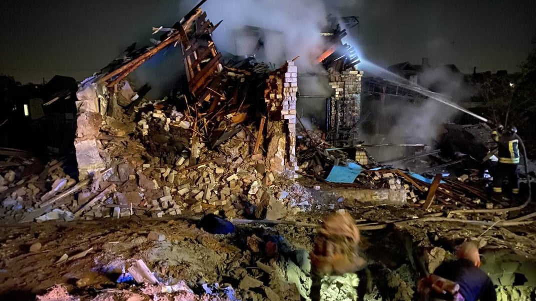 Последствия российского ракетного удара по Кривому Рогу, 21 сентября 2024 года