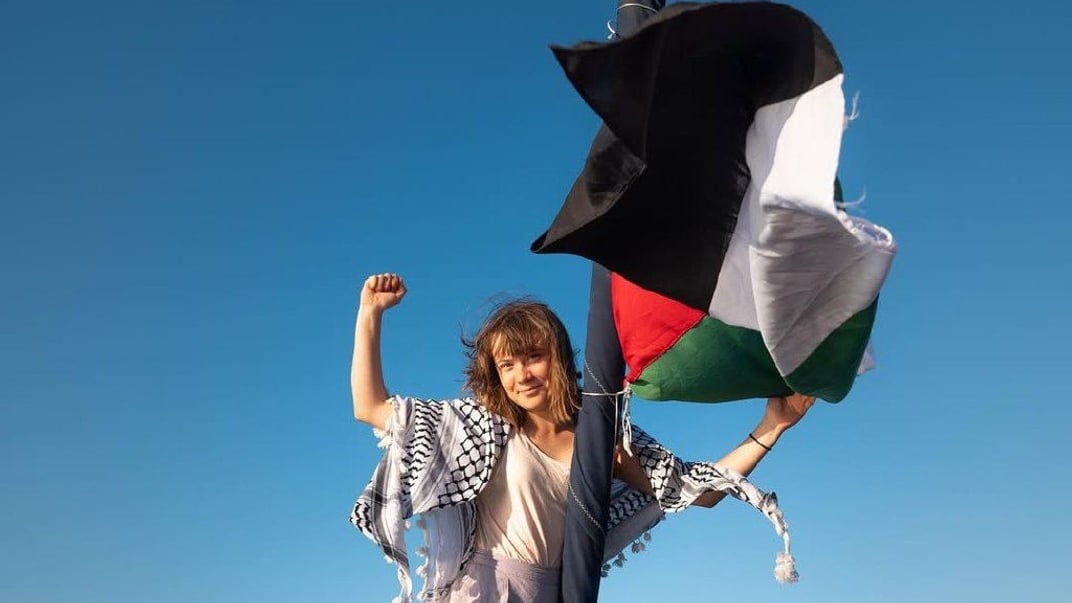 Шведська екоактивістка Грета Тунберг Шведська екоактивістка Грета Тунберг під час мандрівки до Сектора Гази