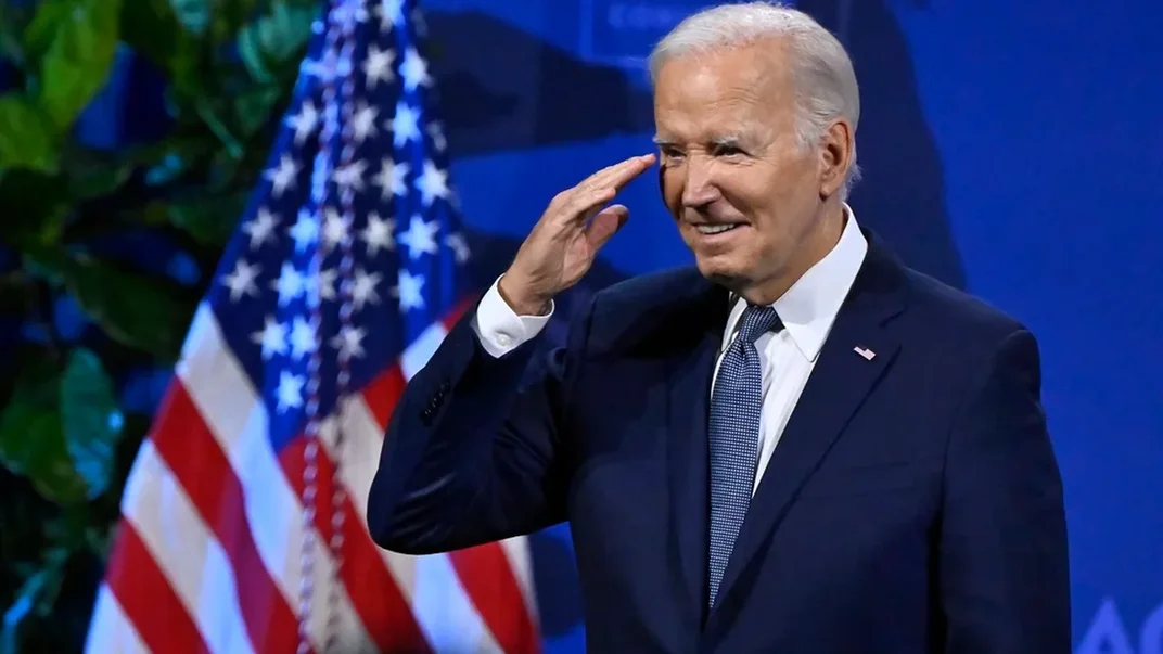 Иллюстративная фотография. Президент Джо Байден после выступления на съезде Национальной ассоциации содействия прогрессу цветного населения (NAACP), 16 июля 2024 года, в Лас-Вегасе