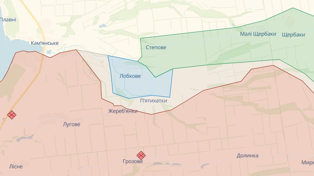 Звільнене село П'ятихатки в Запорізькій області