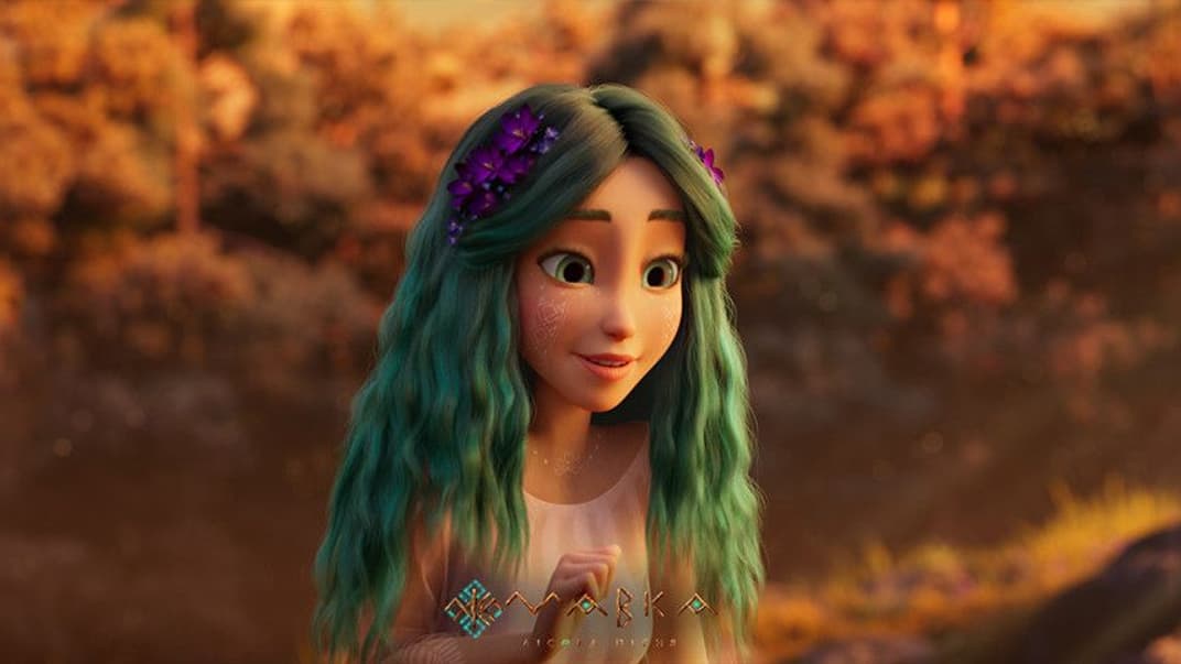 Кадр із мультфільму «Мавка. Лісова пісня»