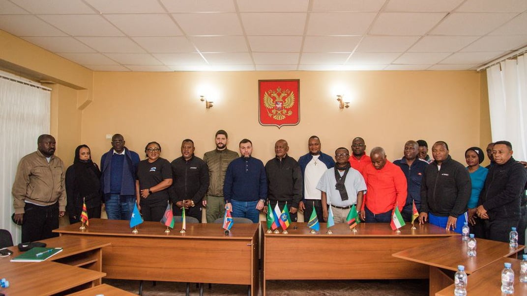 Делегація Панафриканського парламенту на окупованій Донеччині