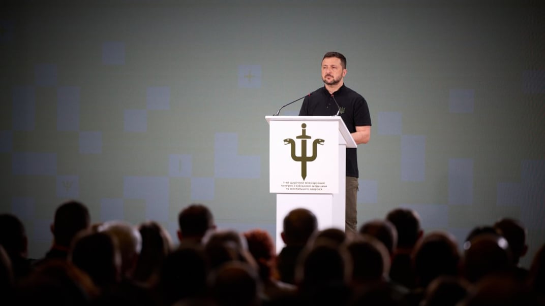 Президент Володимир Зеленський на конгресі «Воїн: життя, здоров’я, боєздатність»