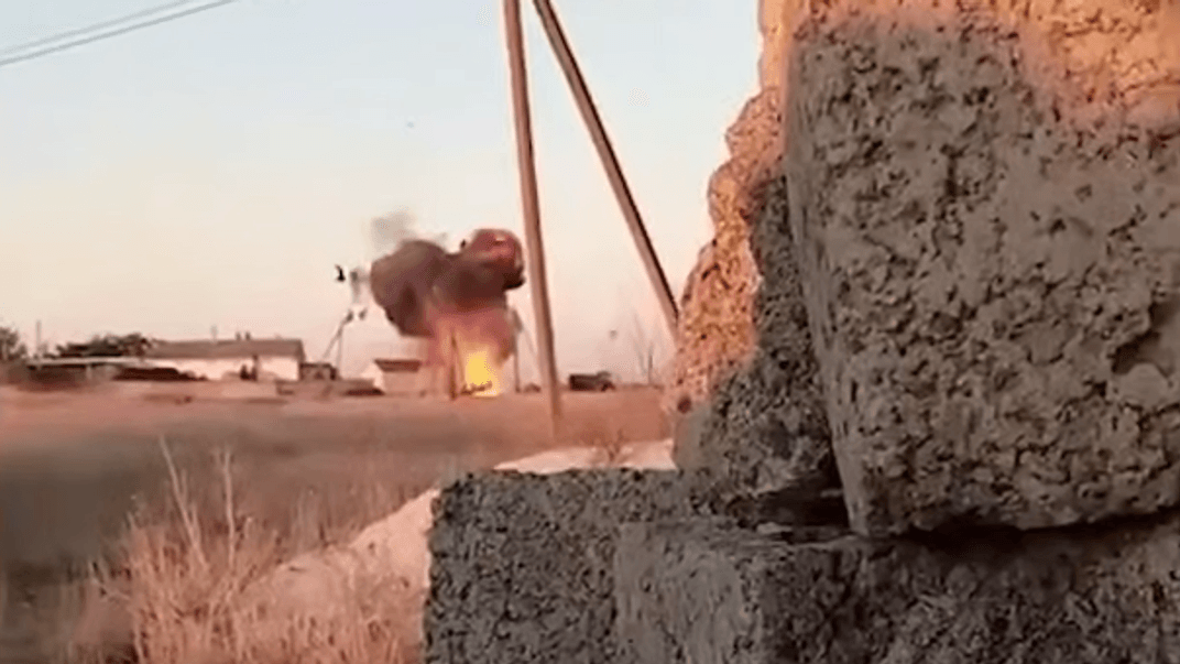 У Мелітополі підірвали мікроавтобус з «кадирівцями»