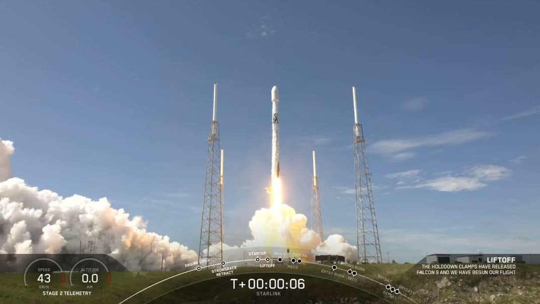 Запуск ракети Falcon 9, США, 18 серпня 2020 рік