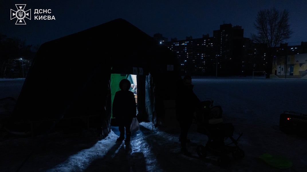 «Пункт незламності» в одному з районів Києва