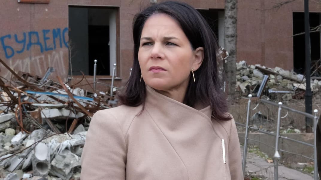 Глава МИД Германии Анналена Бербок в Николаевской области, 25 февраля 2024 года