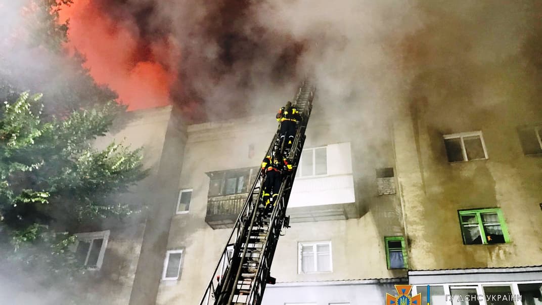 У Запоріжжі вночі загорівся житловий будинок, 2 серпня 2021 року