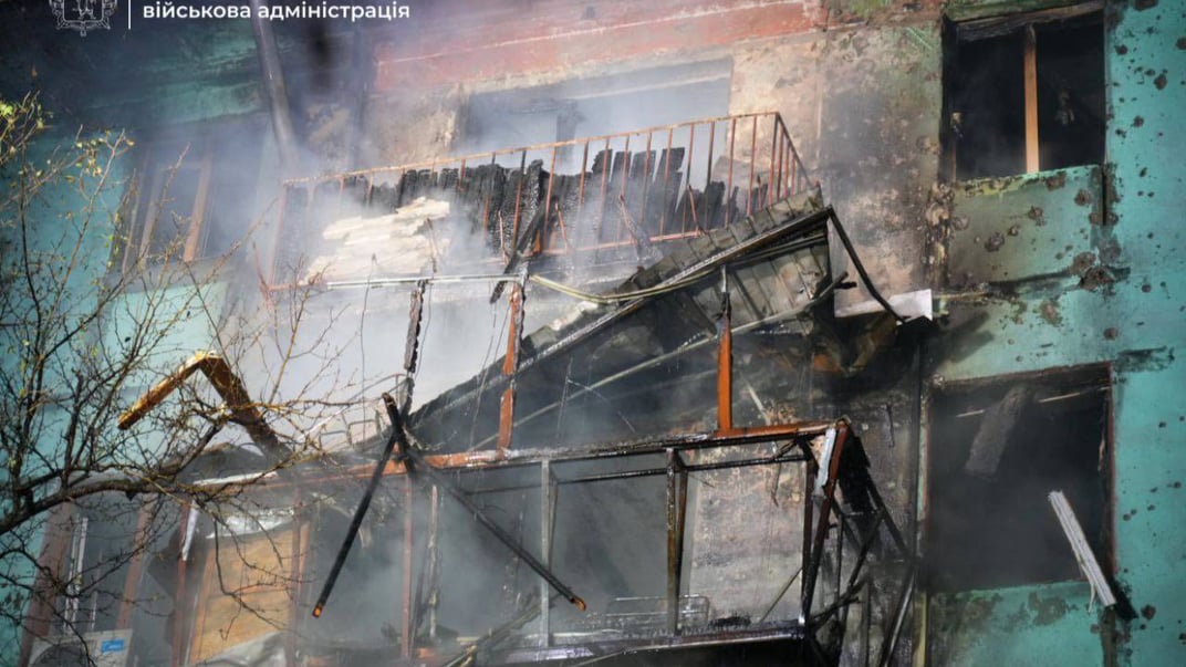 Последствия удара по Запорожью