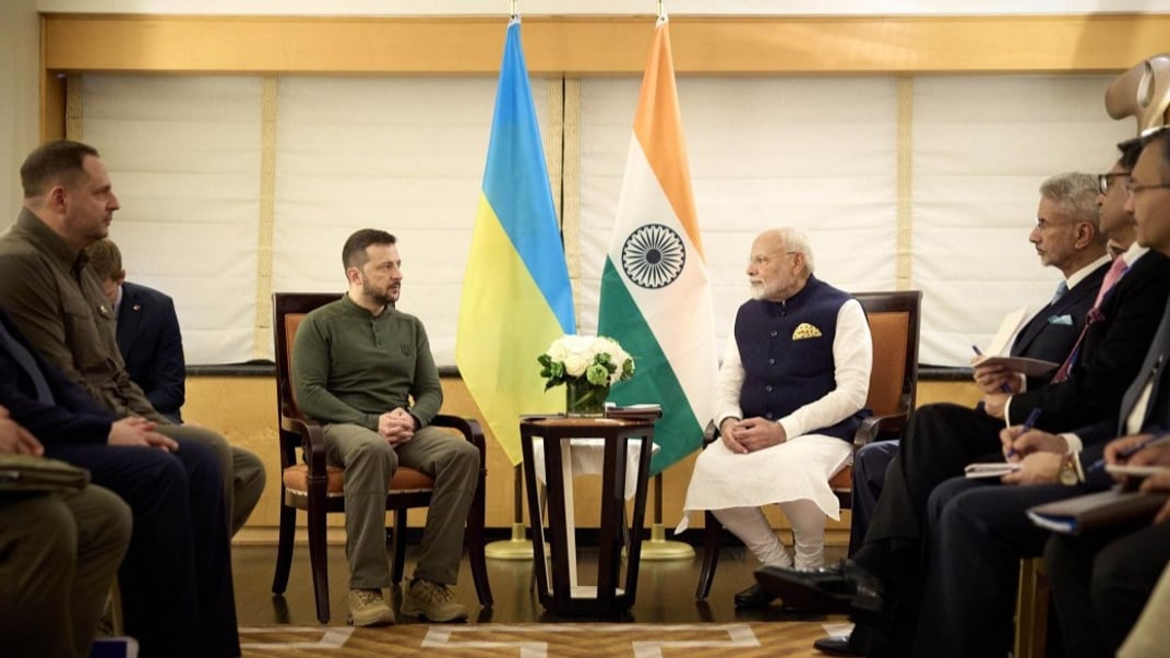 Иллюстративная фотография. Встреча президента Украины Владимира Зеленского с премьер-министром Индии Нарендрой Моди в Нью-Йорке 23 сентября