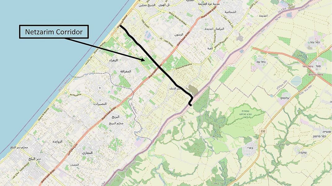 В анклаві залишиться лише одна ізраїльська бригада, що контролюватиме коридор «Нецарім»