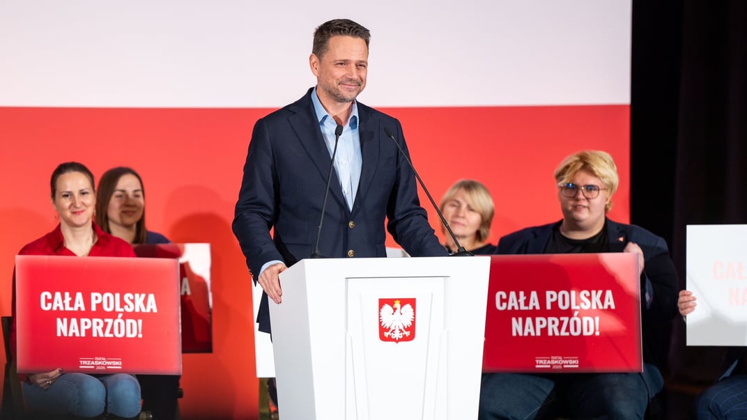 Кандидат у президенти Польщі Рафал Тшасковський Кандидат у президенти Польщі Рафал Тшасковський