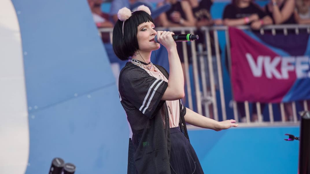 Виступ російської співачки Монєточки на VK Fest 2018 у Санкт-Петербурзі, 28 липня 2018 року