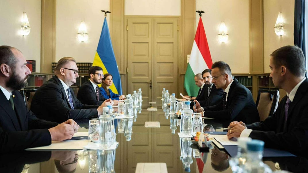 Зустріч делегацій України та Угорщини