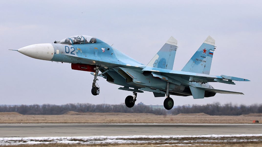 російський винищувач Су-27