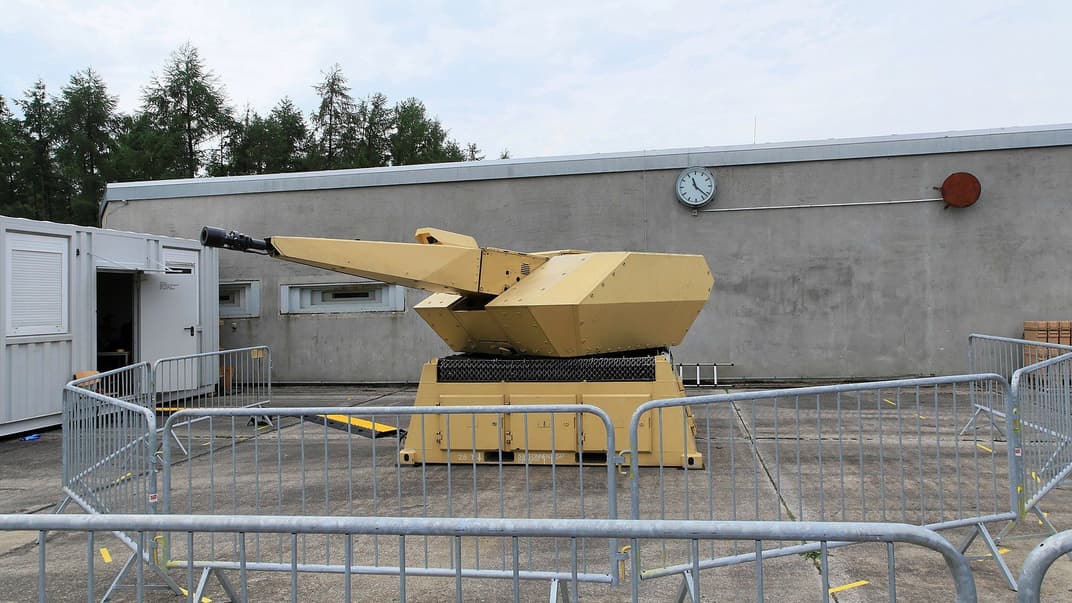 Зенітно-артилерійський комплекс MANTIS на виставці «День Бундесверу» в 2018 році в Меппені