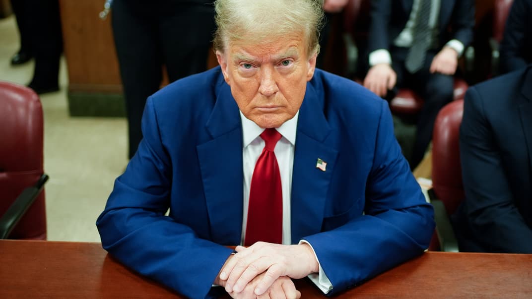 Кандидат от Республиканской партии на выборах президента США в 2024 году Дональд Трамп