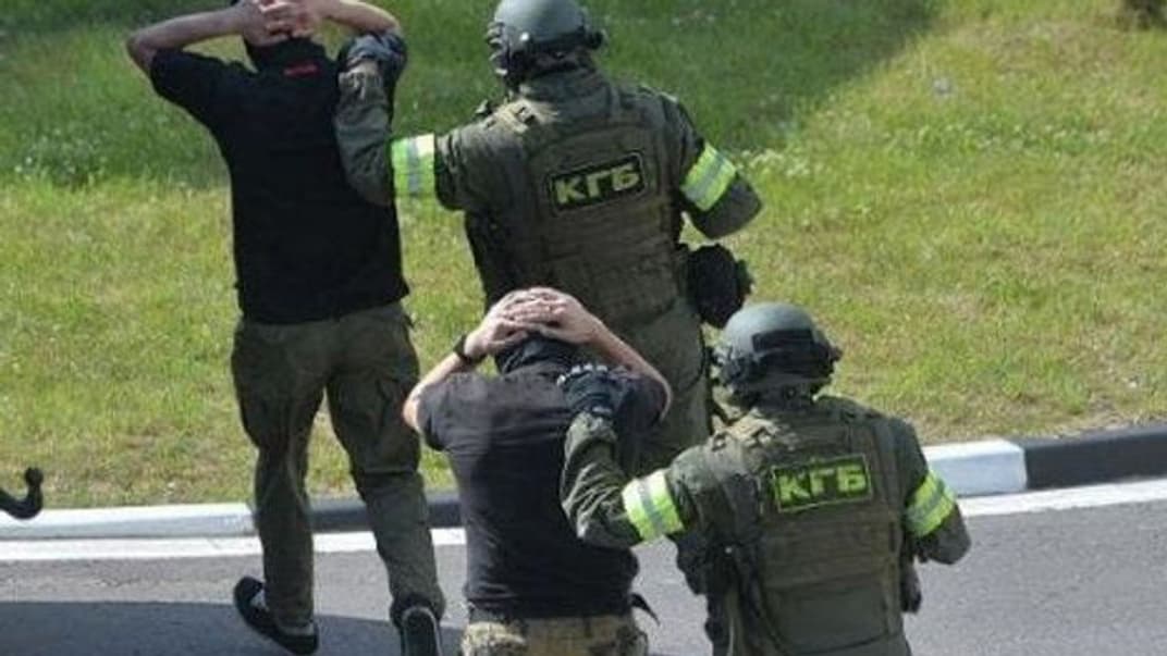 Беларусское КГБ задерживает боевиков ЧВК Вагнера