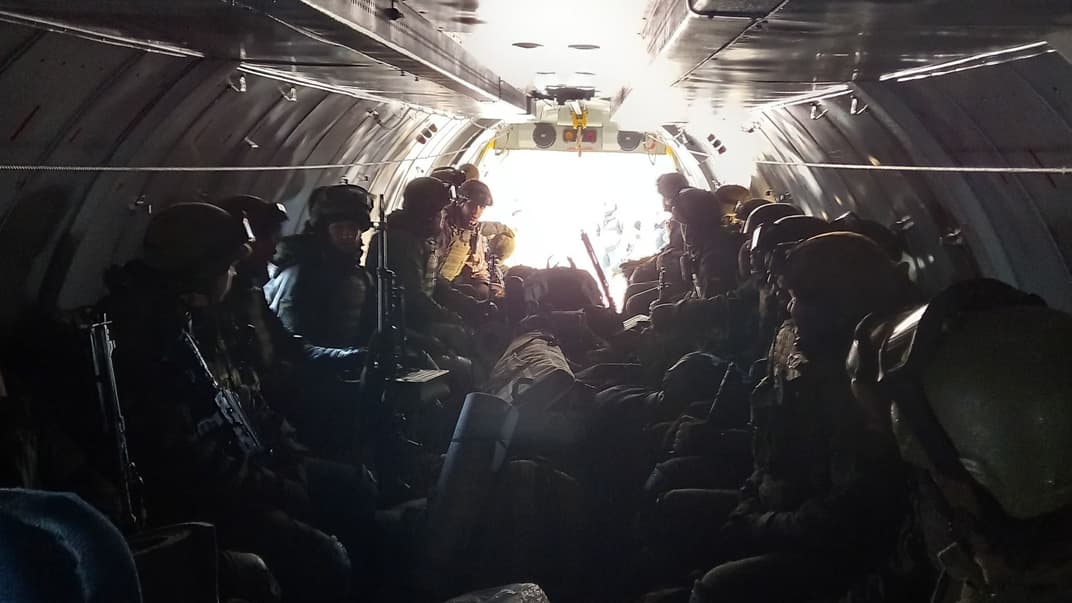 Бригада быстрого реагирования Нацгвардии отправилась к западной границе Украины