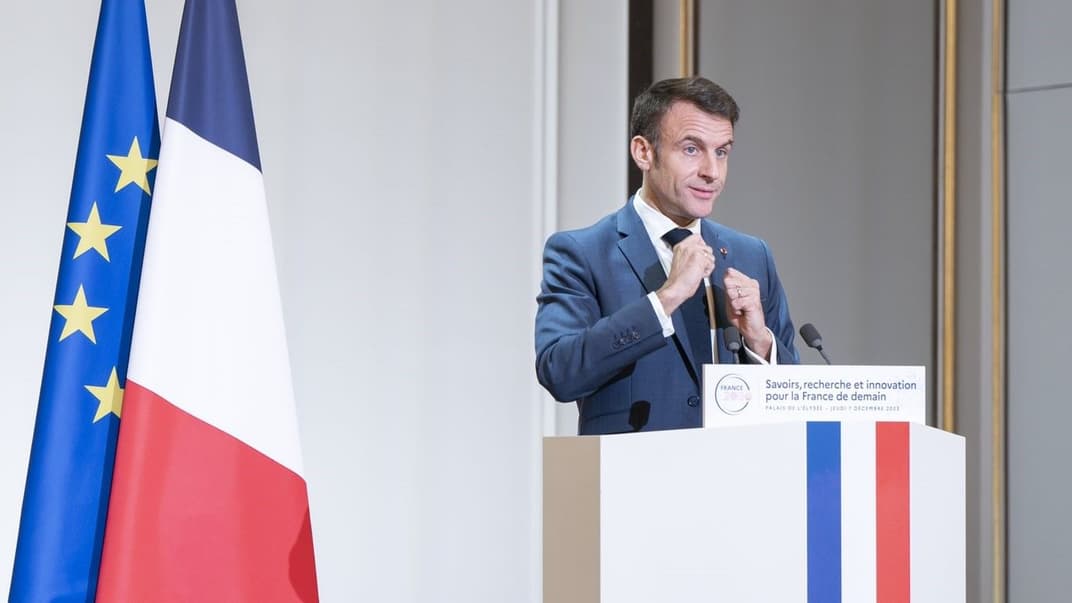 Президент Франции Эмманюэль Макрон