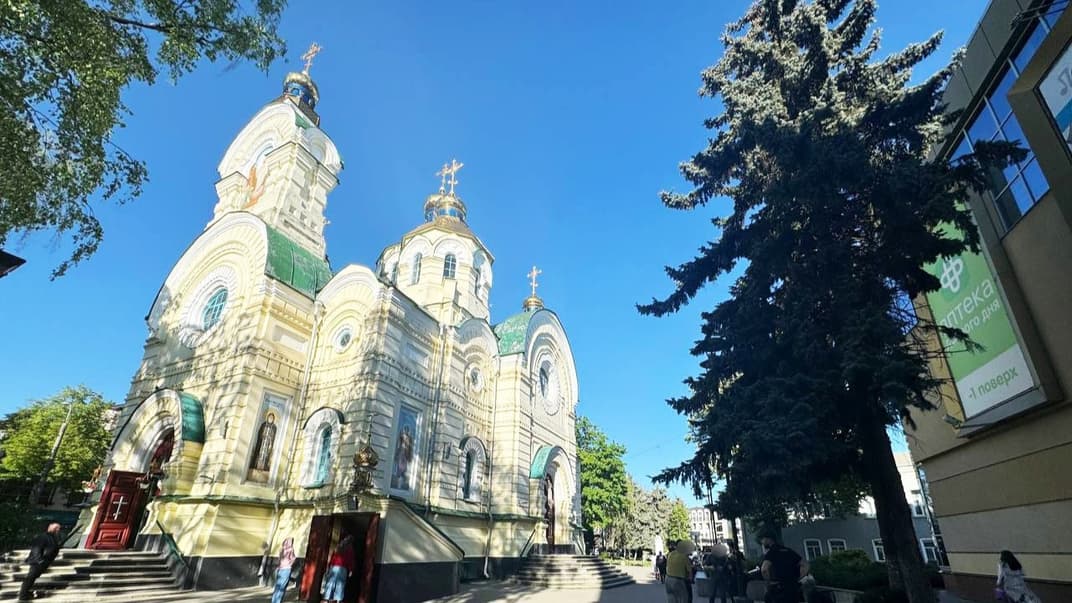 Свято-Воскресенский кафедральный собор в Ровно, где произошло событие