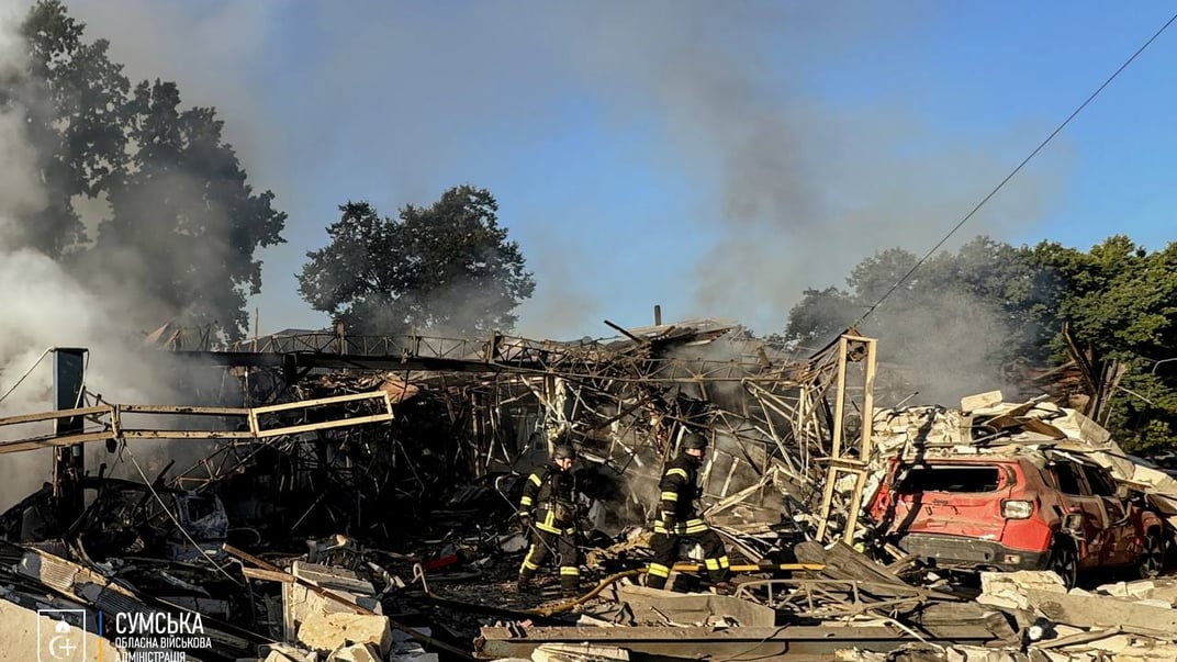 Последствия российской атаки на Сумскую область, 12 сентября 2025 года