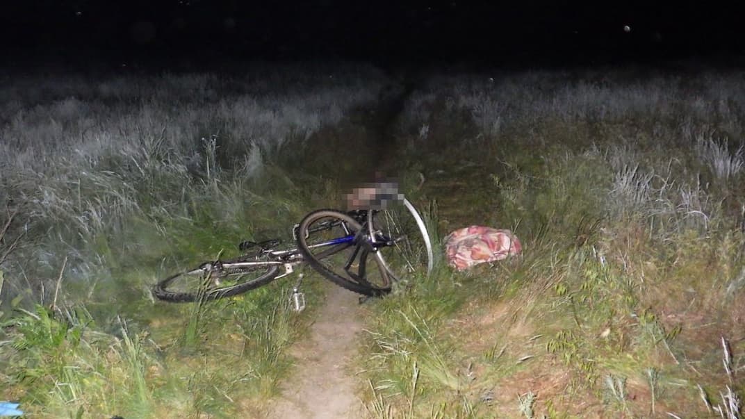 Велосипед, на якому підліток перевозив вибухівку