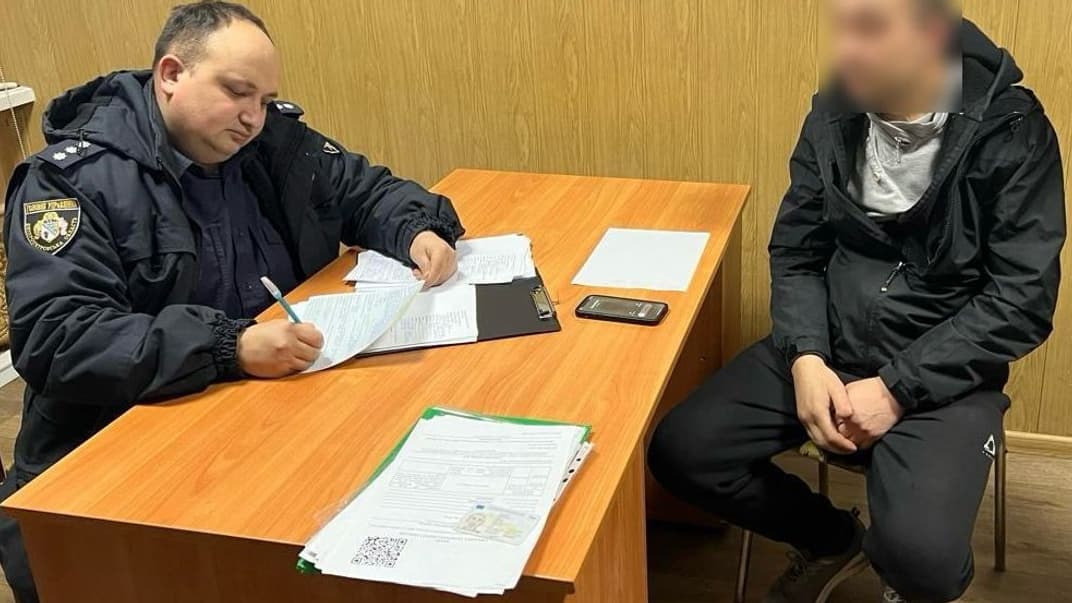 Составление админпротокола на родителей детей