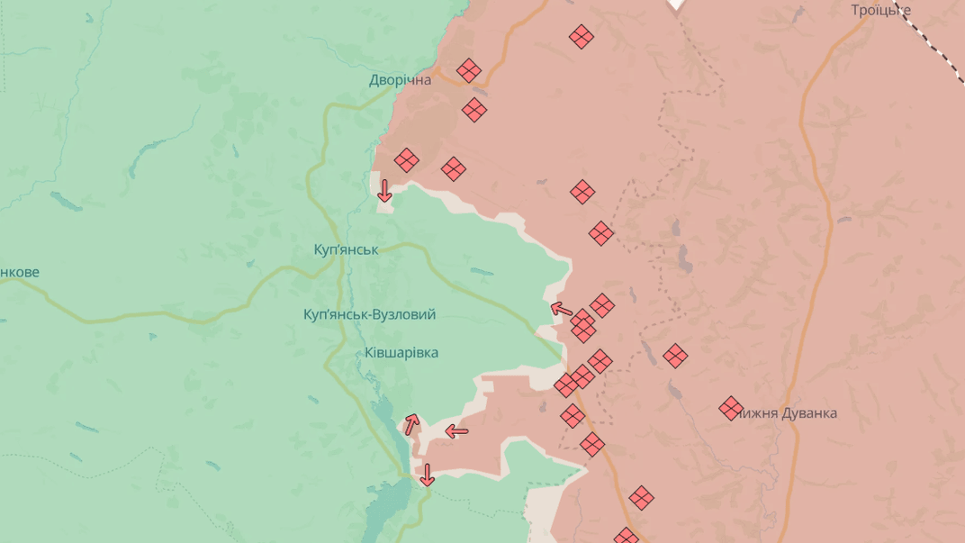 Ситуация на Купянском направлении по состоянию на 13 ноября