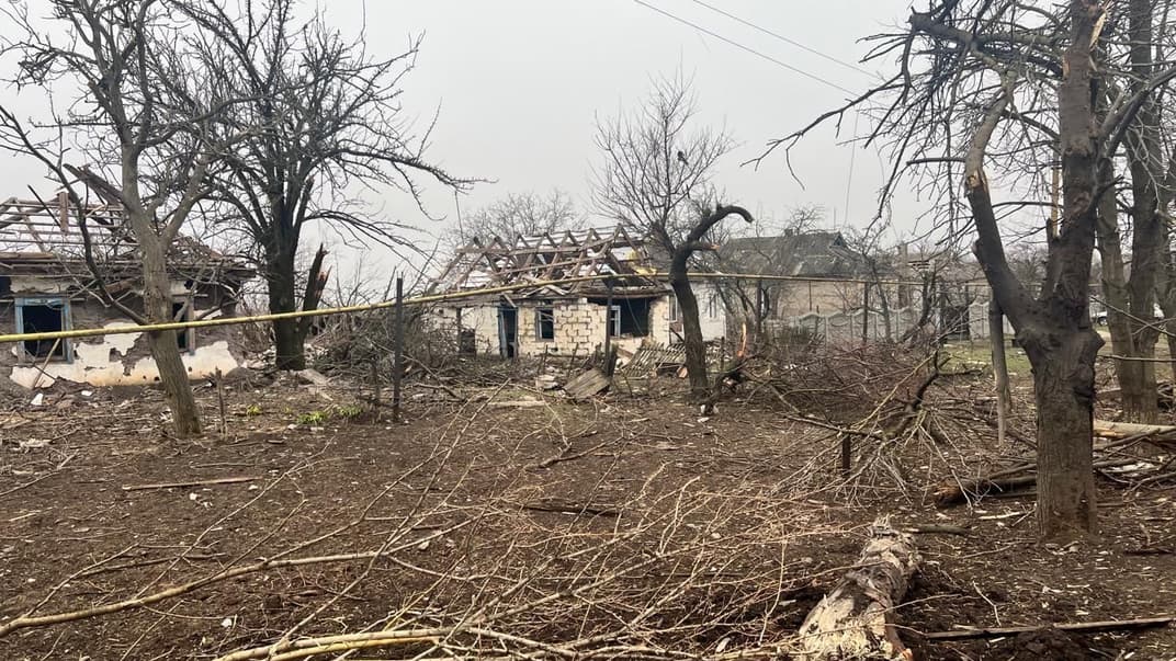 Последствия российских обстрелов Днепропетровской области