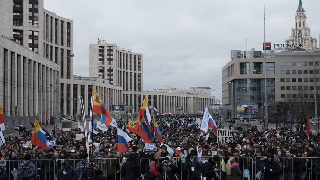 В Москве состоялся масштабный митинг за свободный интернет: участие приняли более 15 тысяч человек