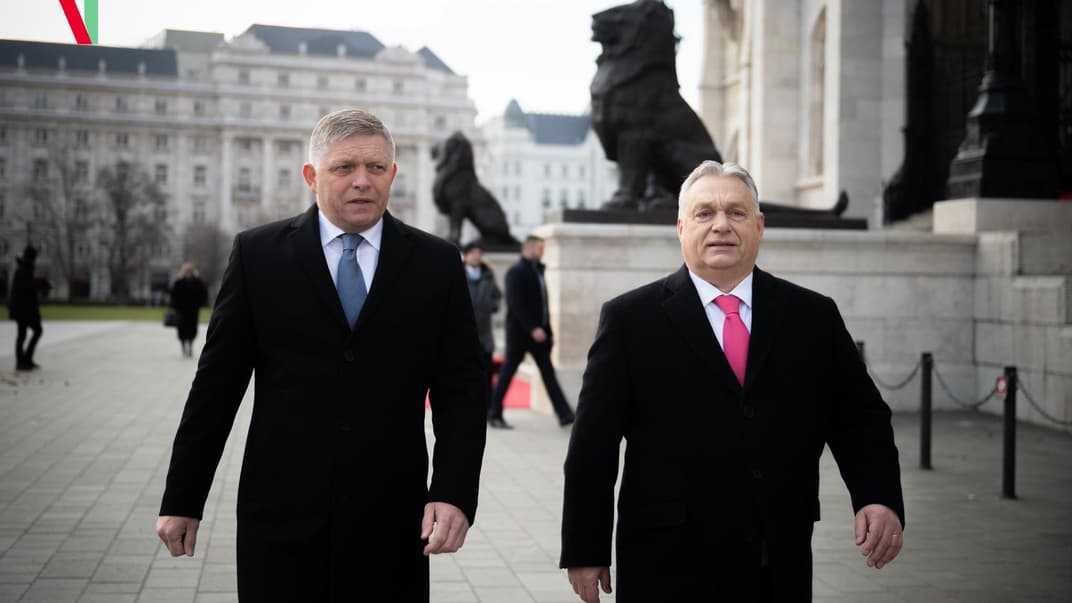 Прем’єр-міністри Словаччини й Угорщини Роберт Фіцо та Віктор Орбан