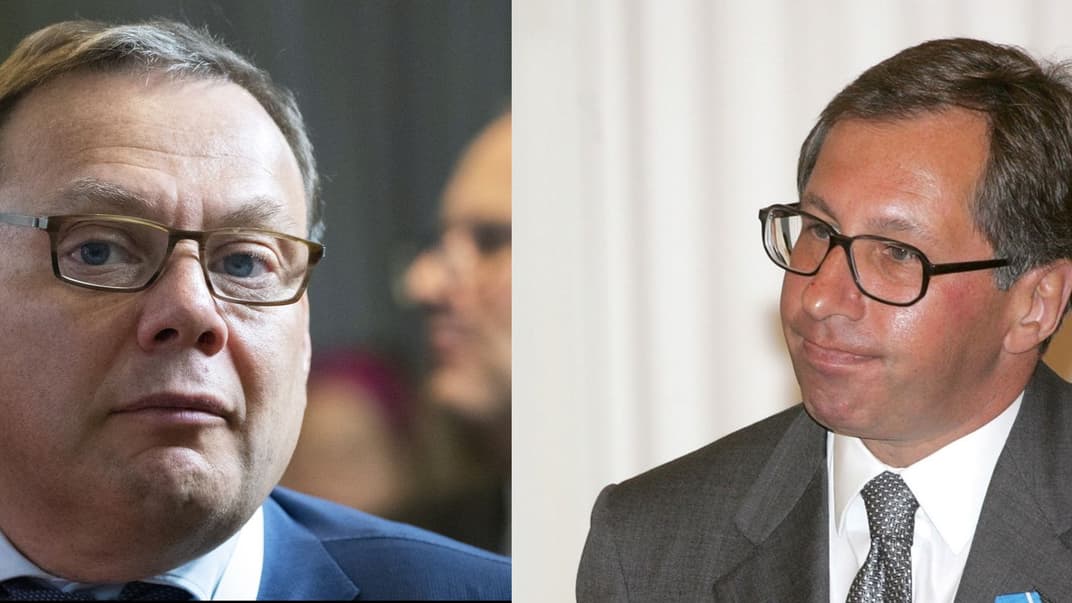 Михайло Фрідман (ліворуч) та Петро Авен