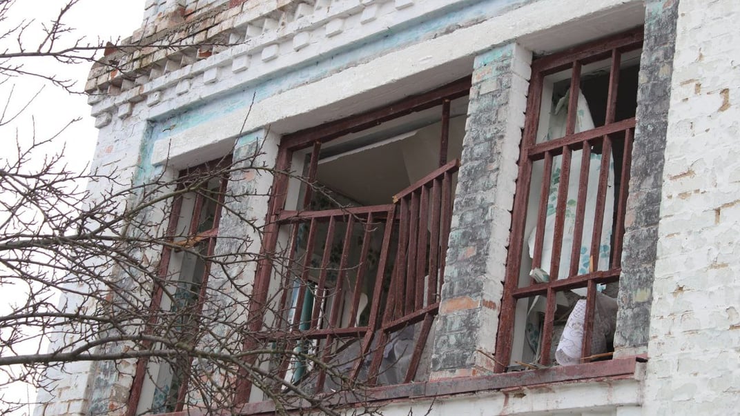 Наслідки російського удару по Умані