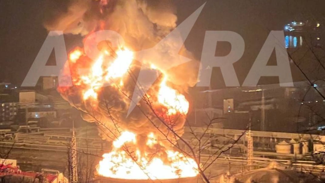 Пожежа на НПЗ у Туапсе, 14 березня 2025 року