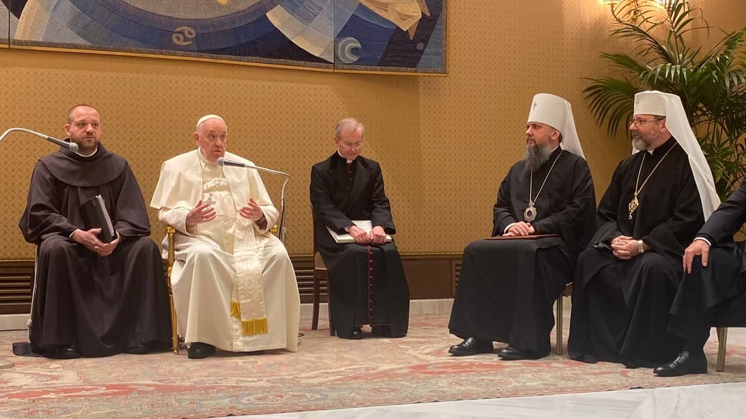 Зустріч Папи Франциска із очільниками українських церков