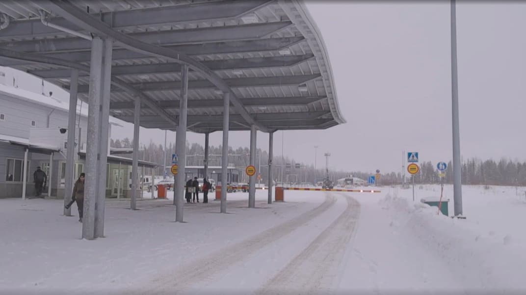 Пункт пропуск «Вартиус» на границе с россией