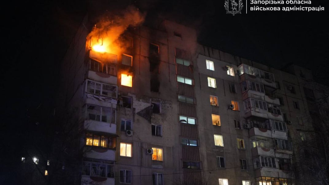 Наслідки російської атаки в Запоріжжі, 26 лютого 2026 року