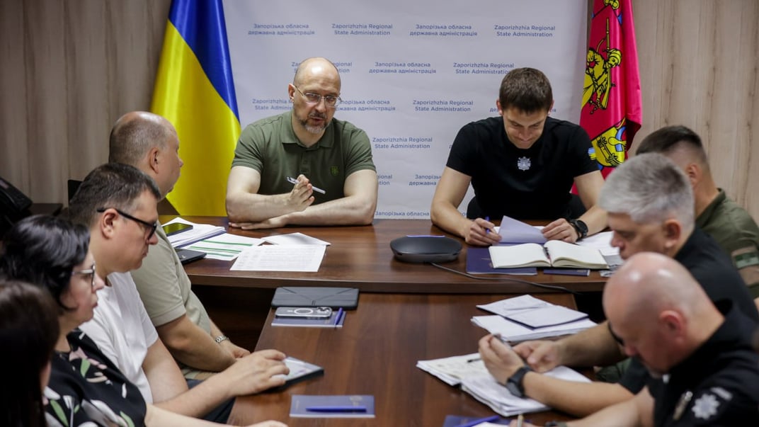 Виїзне засідання Кабінету Міністрів України в Запорізькій області, 18 липня 2024 року