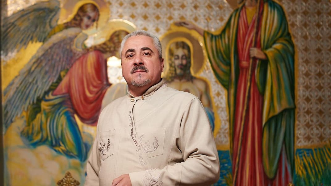 Украинский капеллан Василий Вырозуб