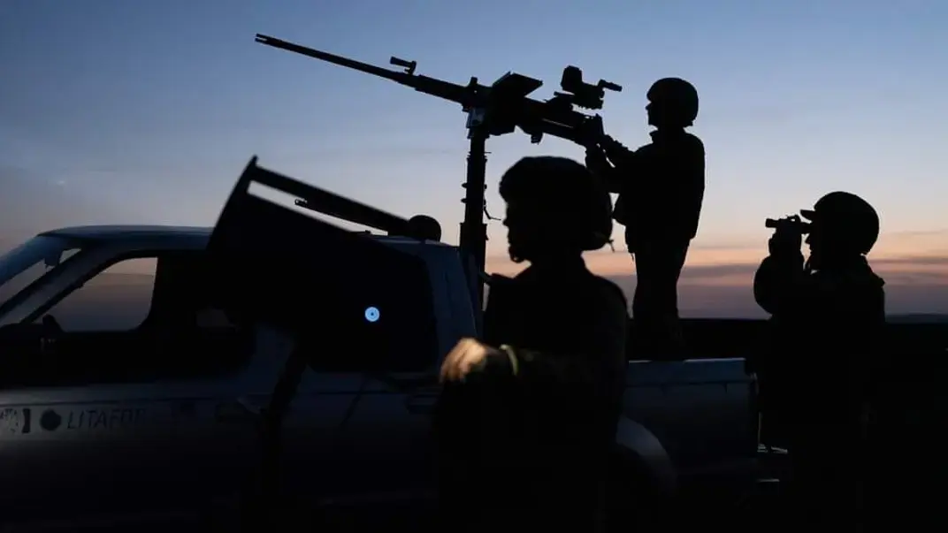 Иллюстративная фотография. Украинские защитники следят за ситуацией в небе