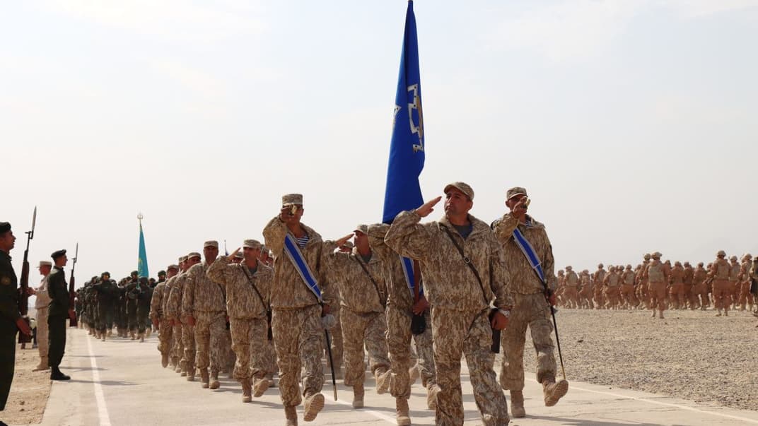 Війська ОДКБ у Таджикистані під час спільних навчань «Рубіж-2022»